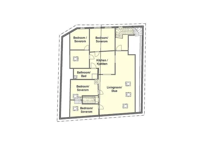 Spacious, 1 Minute From Bryggen! * Μπέργκεν